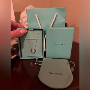 Tiffany & Co. Rare 1837 Lucky Horseshoe Horse Shoe Pendant